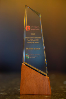 The Ivan Skinner award trophy