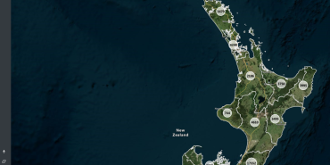 Natural hazards portal claims map