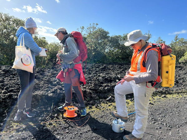 Rangitoto researchers