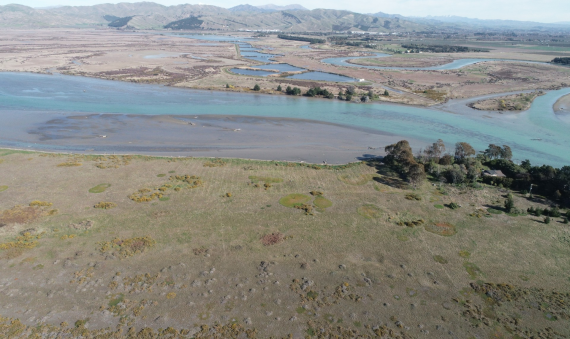 Drone imagery of the site 2