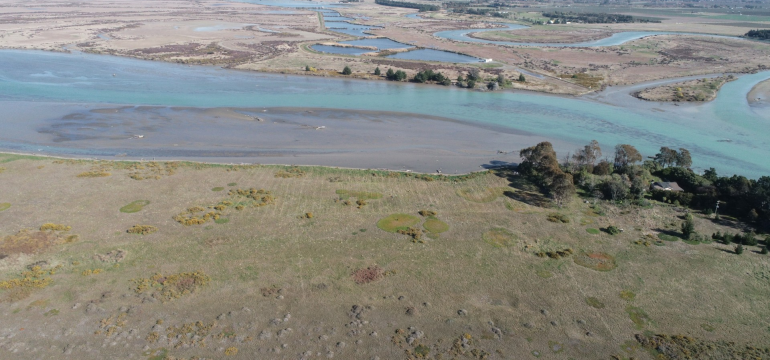 Drone imagery of the site 2