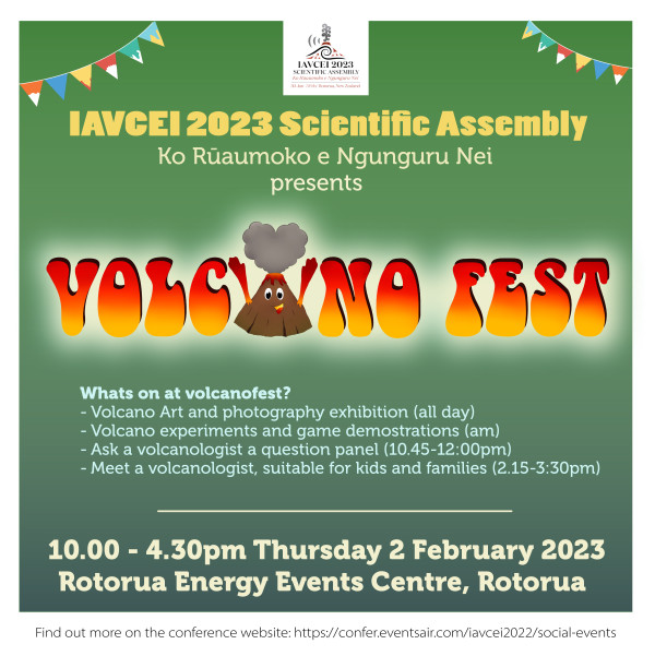 Volcano fest invitation